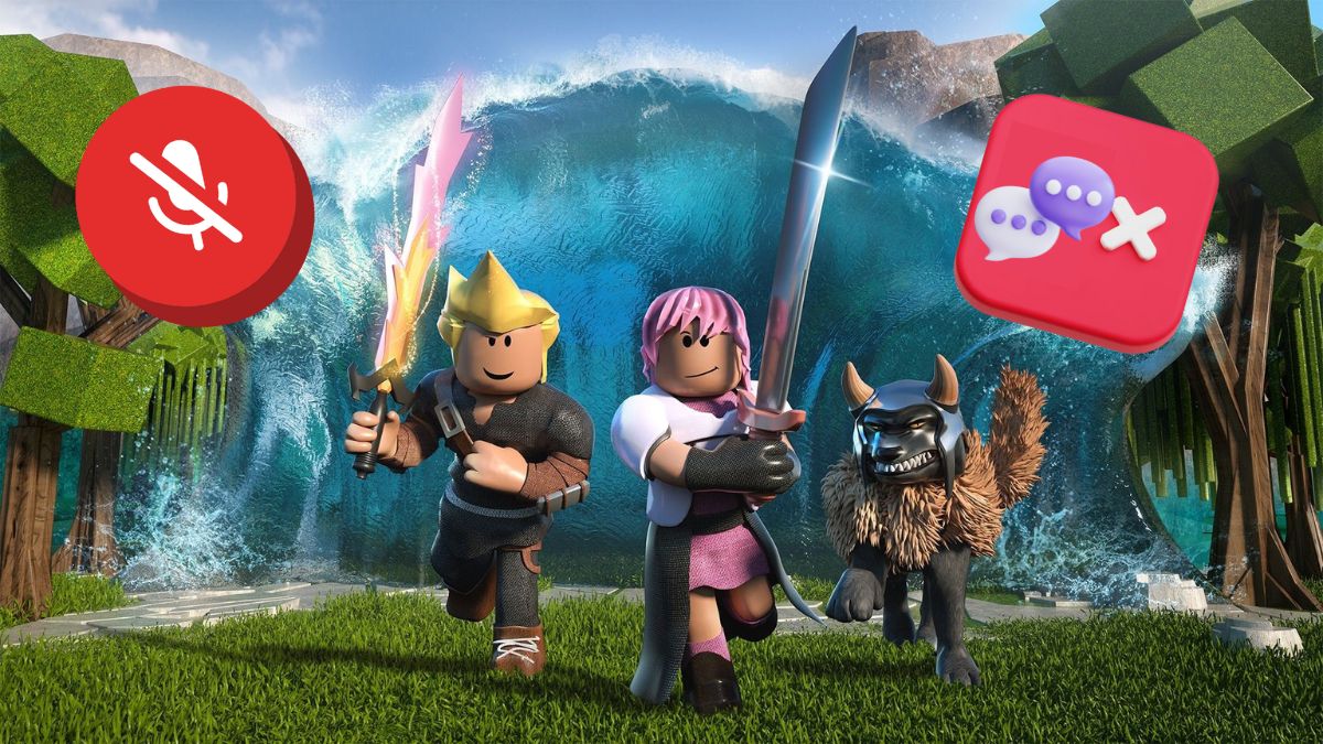Bloqueio no chat de voz do roblox